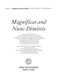 Magnificat and Nunc Dimittis SSA choral sheet music cover